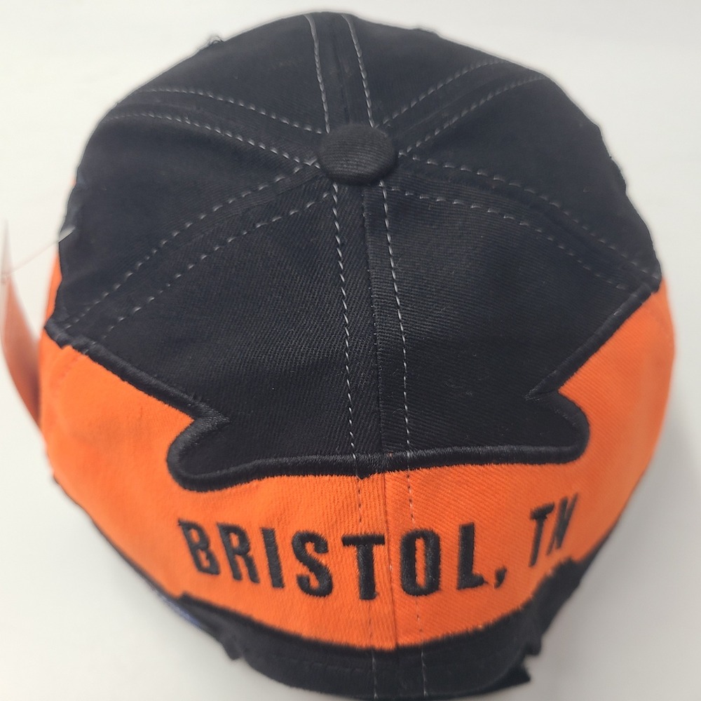 Vintage NHRA Thunder Valley Nationals Hat Adjustable Black Orange 2006 Bristol - Picture 8 of 11